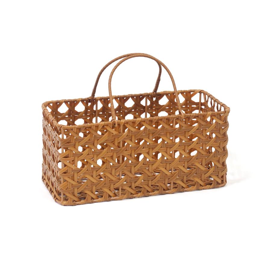 かご バッグ バスケット 八つ目編み 籠 収納カゴ ナチュラル おしゃれ