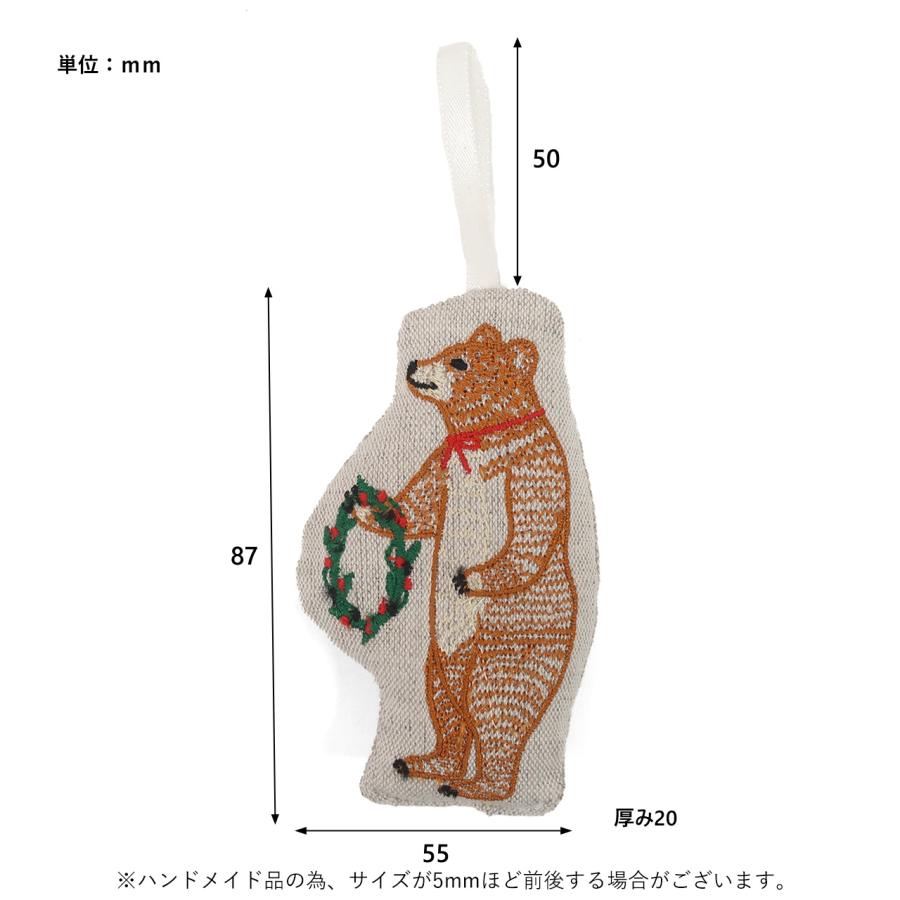 クリスマス オーナメント 飾り サンタ クマ 雪だるま キツネ チャーチ