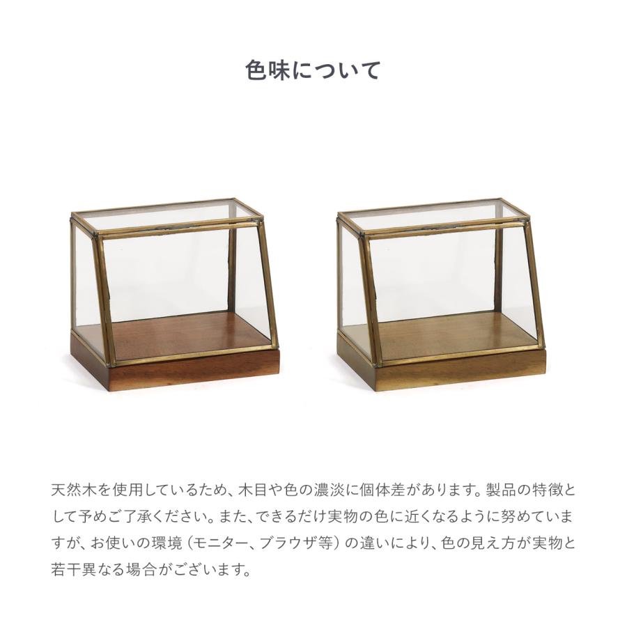 Creer 公式 ショーケース ブラス ガラスケース ディスプレイボックス