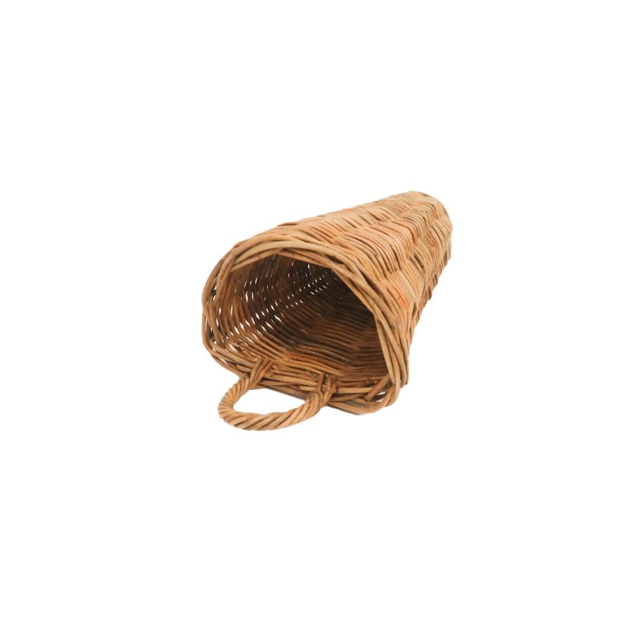 Creer バスケット かご 藤 吊り下げ 壁掛け収納 ラタン 植物