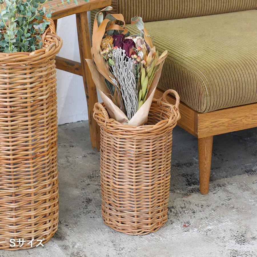 Creer（家具、インテリア） バスケット かご 収納カゴ ラタンかご