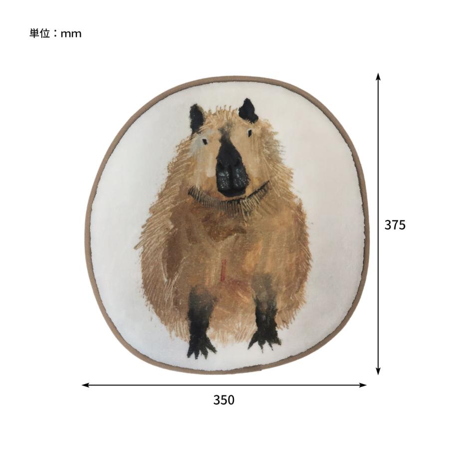 公式 チェアパッド 座布団 椅子クッション 滑り止め 椅子用 丸 かわいい おしゃれ 動物 アニマル 猫 ねこ ナチュラル アトリエコテツ チェアパッド | Creer（家具、インテリア） | 20