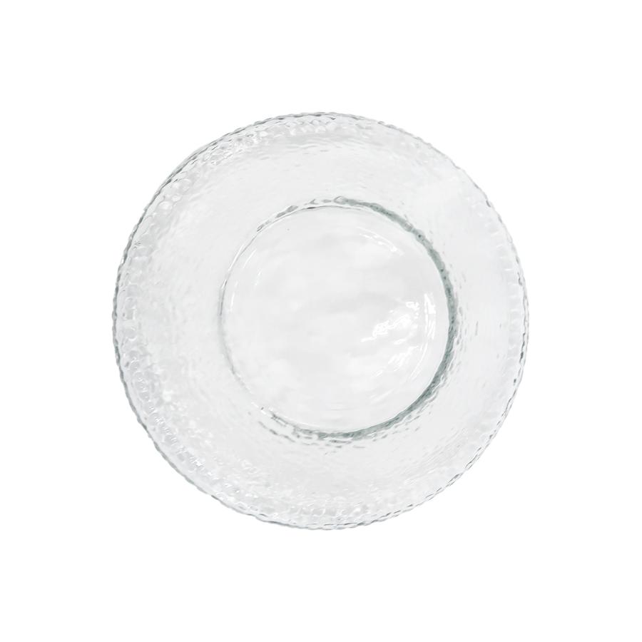 ガラス製テクスチャー 中皿 ボウル皿 ガラス製テクスチャー 中皿 ボウル皿