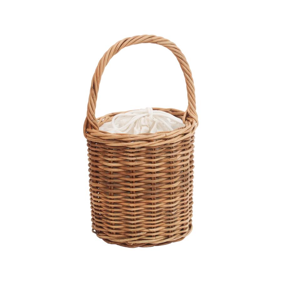 美品 アルバローザ バスケット ラタン フリンジ付き かごバッグ 美品 アルバローザ バスケット ラタン フリンジ付き かごバッグ