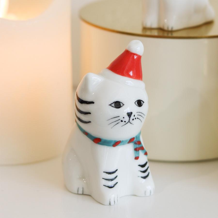 Creer 猫 ねこ ネコ クリスマス ツリー サンタ クリスマスツリー 玄関