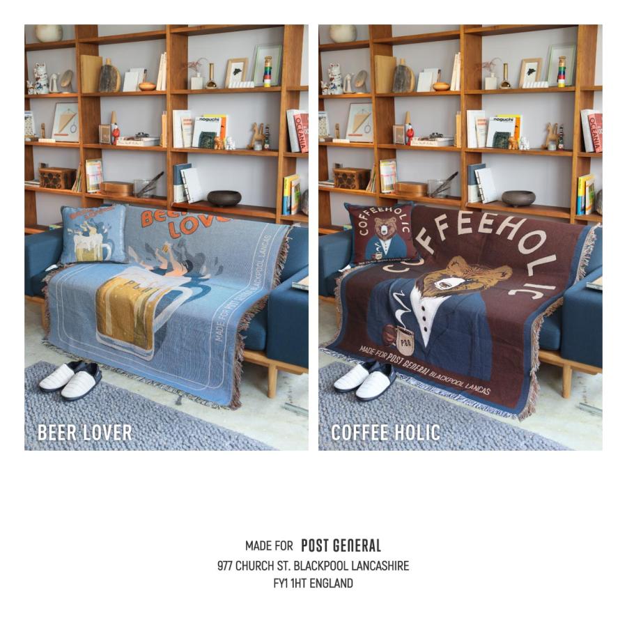 クッションカバー 45×45cm ジャガード 洗える オールシーズン インテリア クマ タイガー 公式 ポストジェネラル トゥーゴークッションカバー / 再入荷 / | POST GENERAL | 10