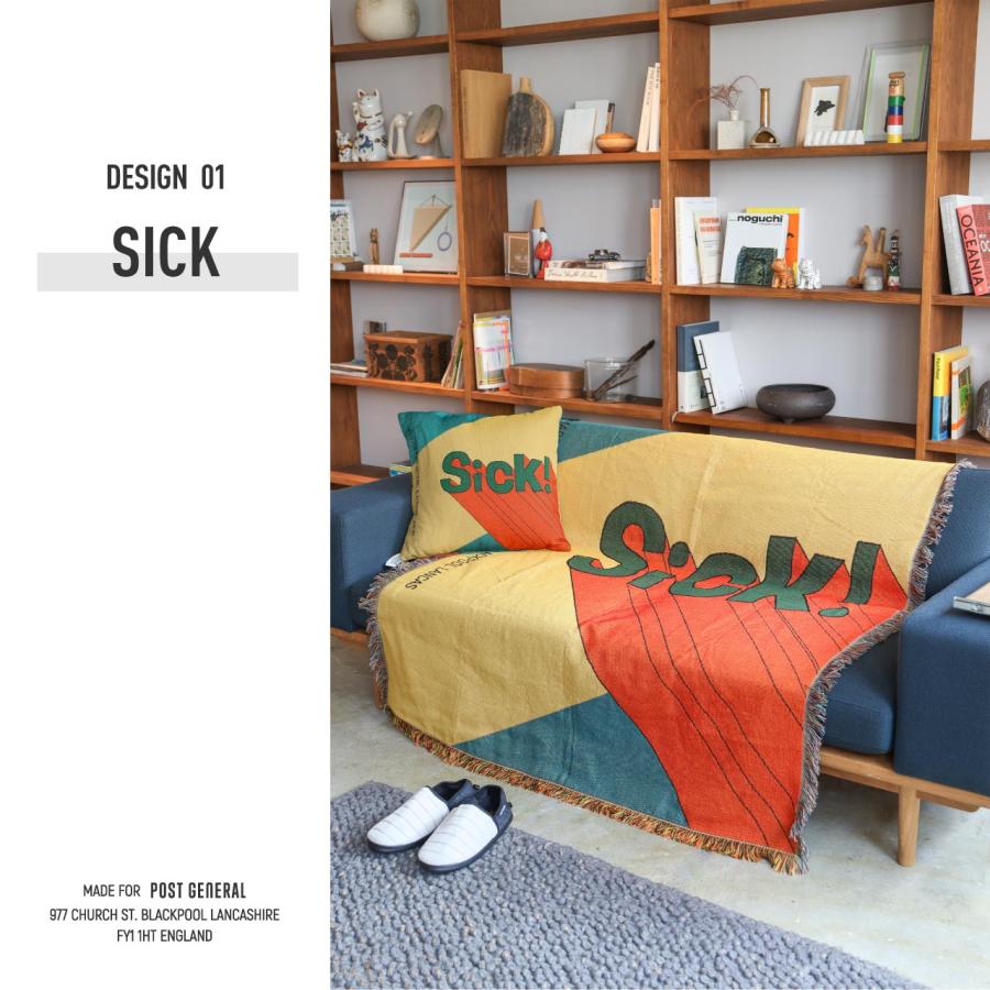 POST GENERAL スローケット ブランケット ひざ掛け ベッドカバー