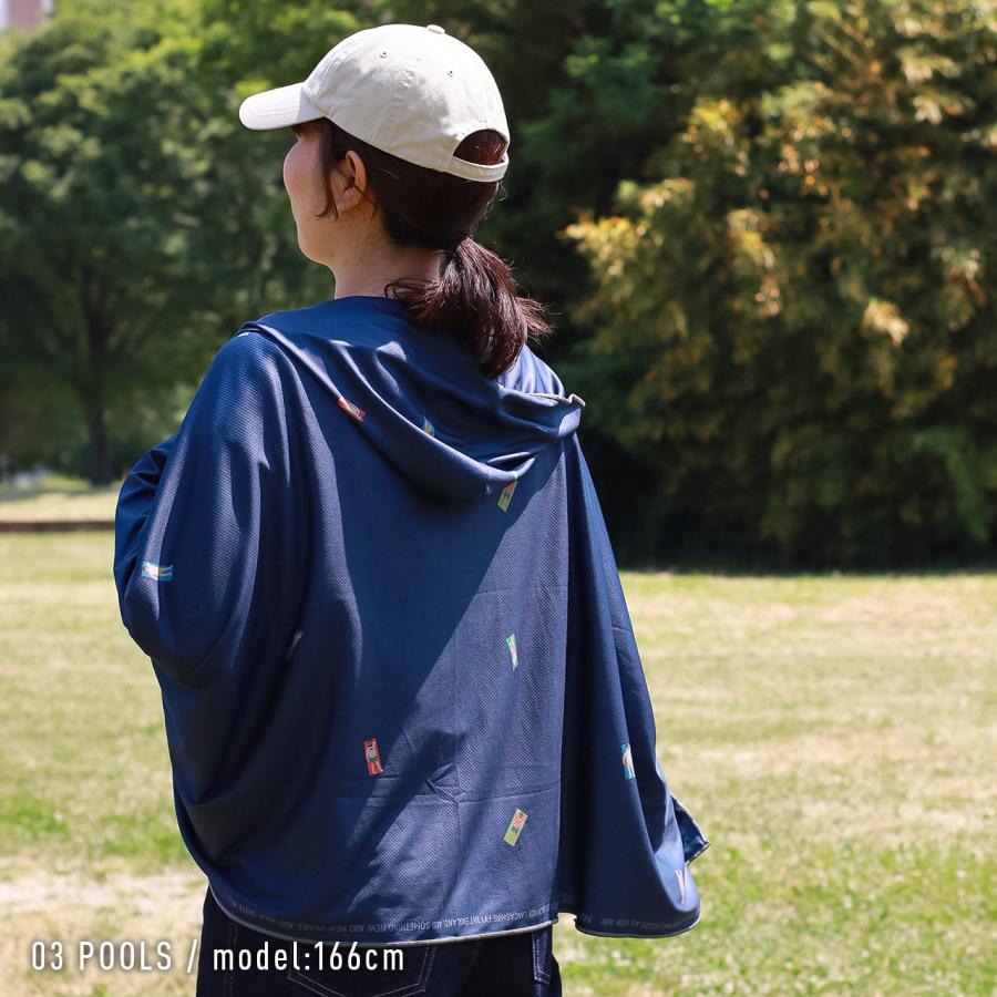 POST GENERAL 公式 日除け タオル 吸水速乾 熱中症対策 UVカット