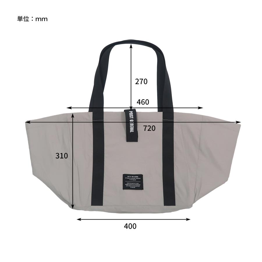 POST GENERAL 公式 レジカゴバック エコバッグ トート 28L 折りたたみ