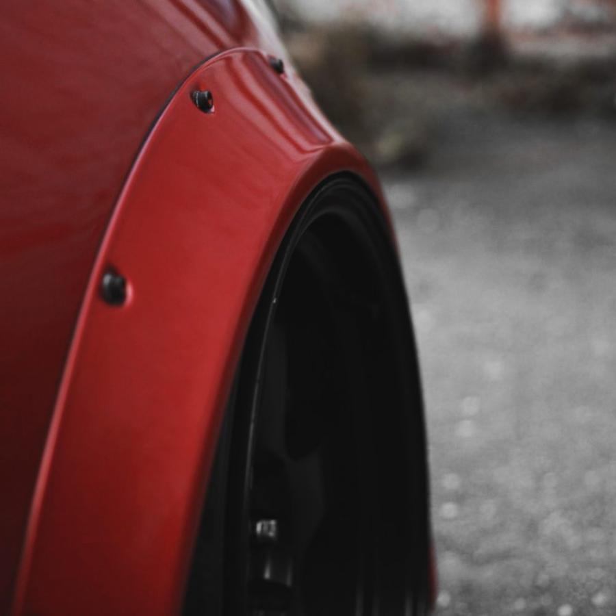 マツダ オーバーフェンダー RX-7 FD3S 40mm ABS製 New School 付属品有  