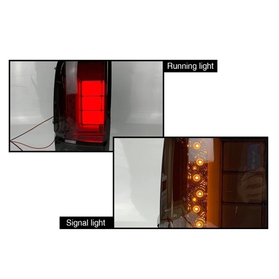 2005〜 トヨタ　タコマ　LEDテールランプ テールライト 2005-2015トヨタタコマXランナークロームクリアLEDテール