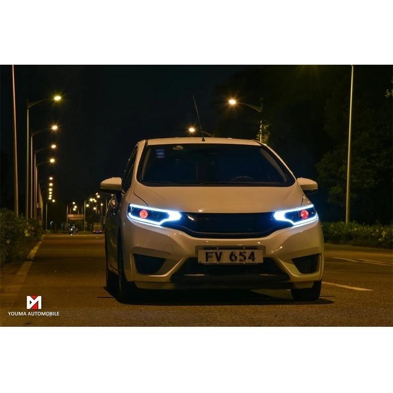 ホンダ（HONDA） ヘッドライト GK フィット FIT LED L13B L15B AKD