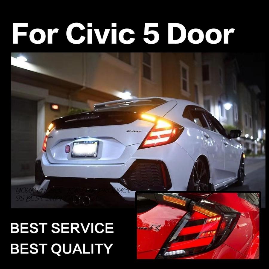 ホンダ シビック FK8 FK7 ハッチバック LED テールライト 左右