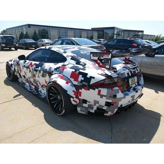 オーバーフェンダー 120mm 汎用 エアロ 左右2枚セット ABS 付属品有