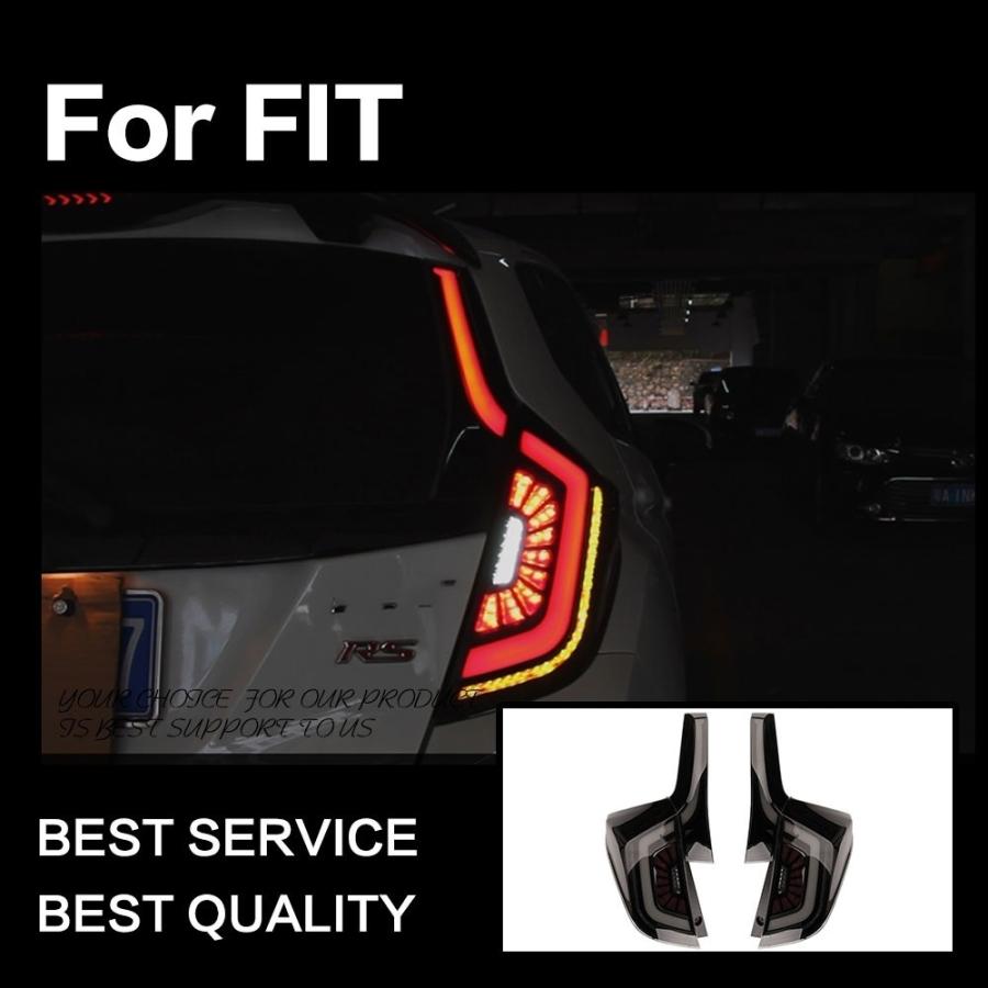 フィット テールライト GK LED FIT スモーク L13B L15B ホンダ AKD