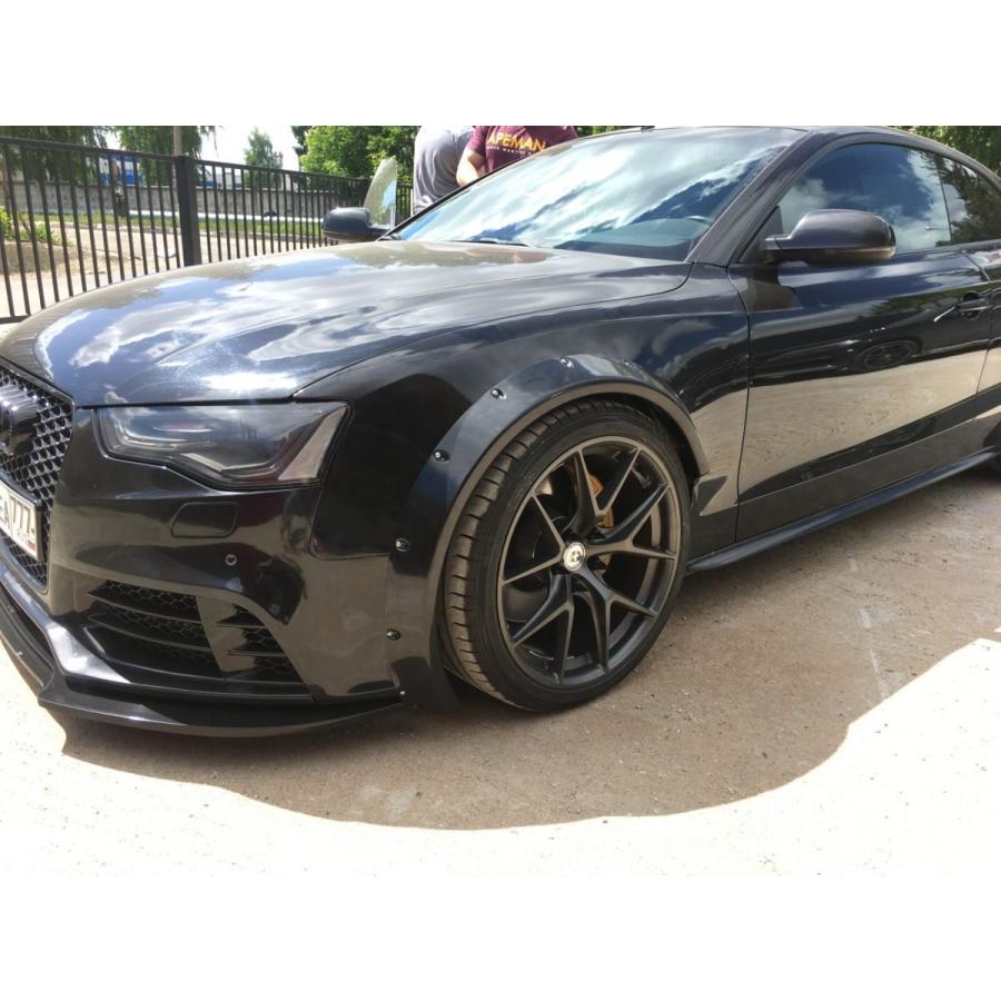 Audi オーバーフェンダー アウディ A5 B8 70mm ABS製 左右2枚