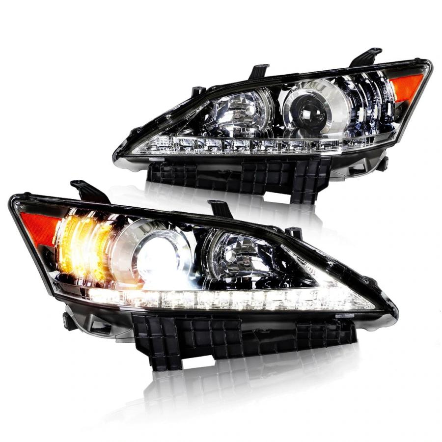 LED ヘッドライト ES ES350 10-12 レクサス クリア VLAND