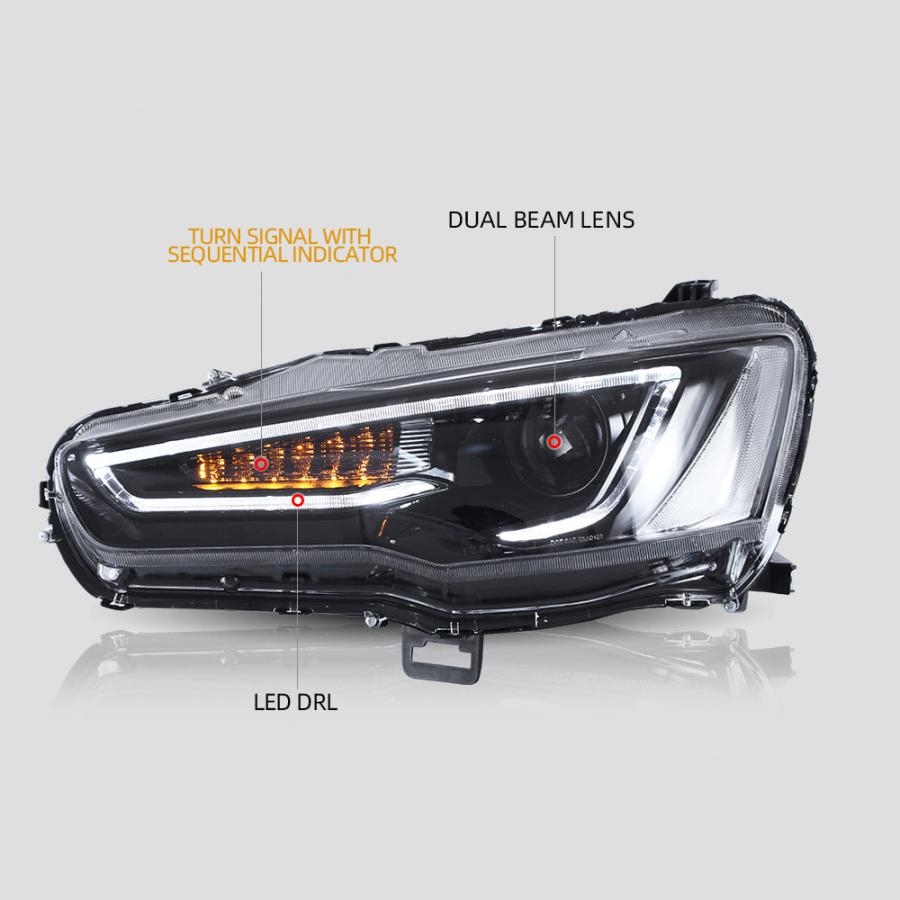 三菱（MITSUBISHI） LED ヘッドライト ランサーエボリューション