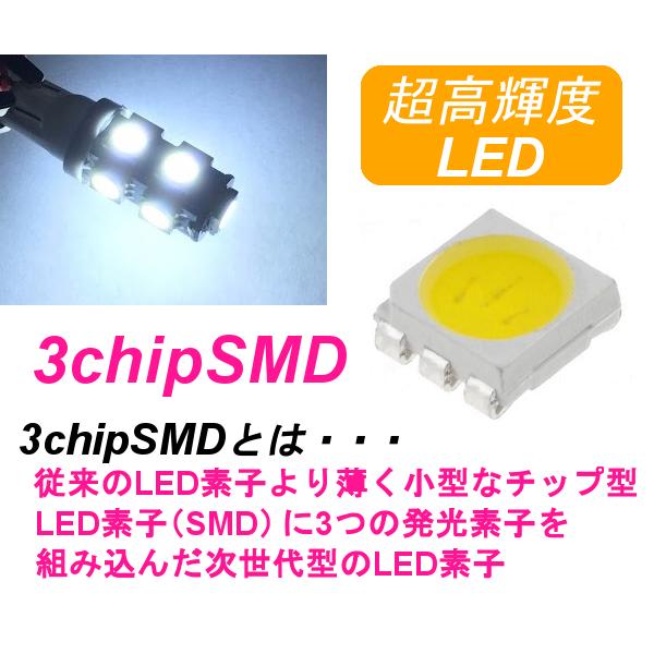 LED ポジションランプ ジムニー シエラ JB74 T10 9連 H30.7〜 スズキ｜510supply2｜03