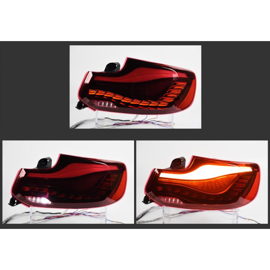 LED テールライト 2シリーズ F22 BMW シーケンシャルウィンカー AKD タイプA レッドの画像