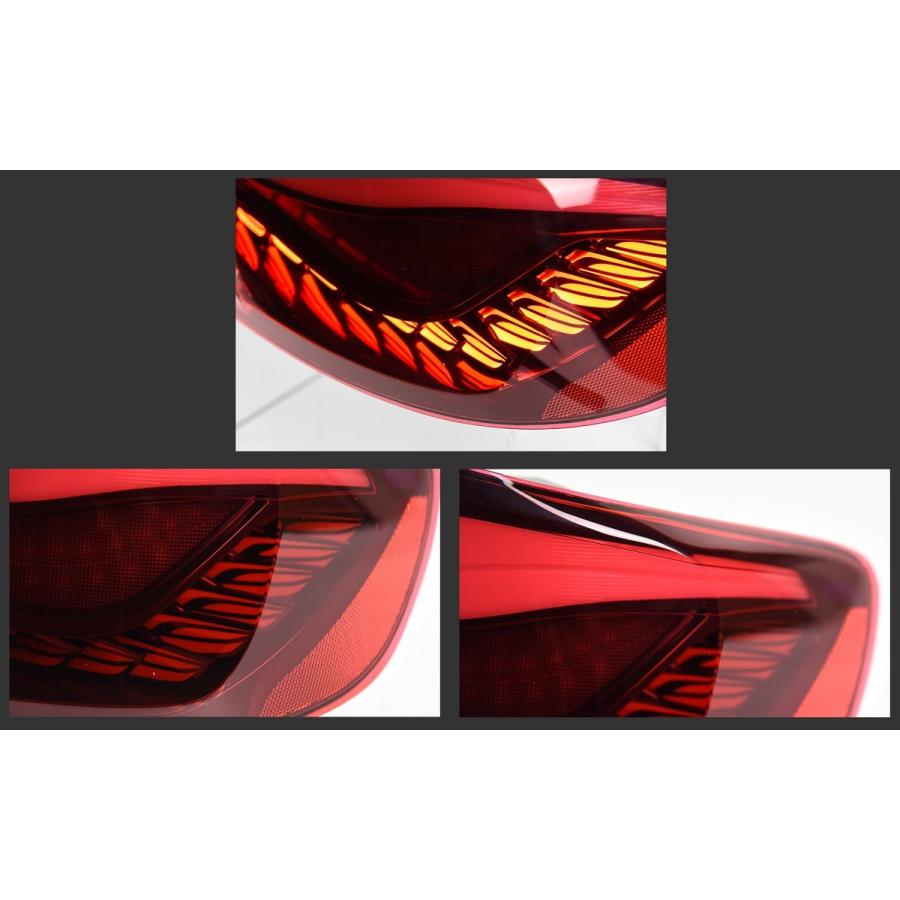 LED テールライト 2シリーズ F22 BMW シーケンシャルウィンカー AKD タイプA レッドの画像