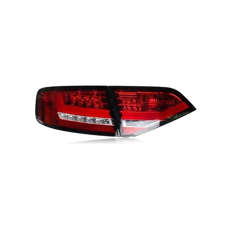 テールライト AUDI アウディ A4 B8 テールランプ LED '09-'12 レッド AKDの画像