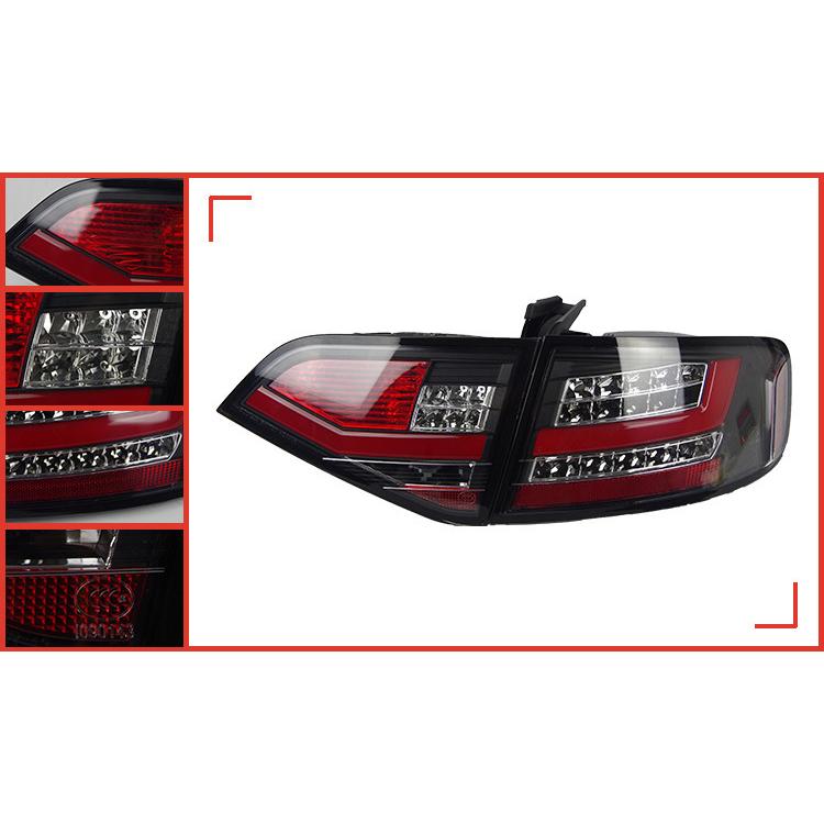 テールライト AUDI アウディ A4 B8 テールランプ LED '09-'12 レッド AKDの画像