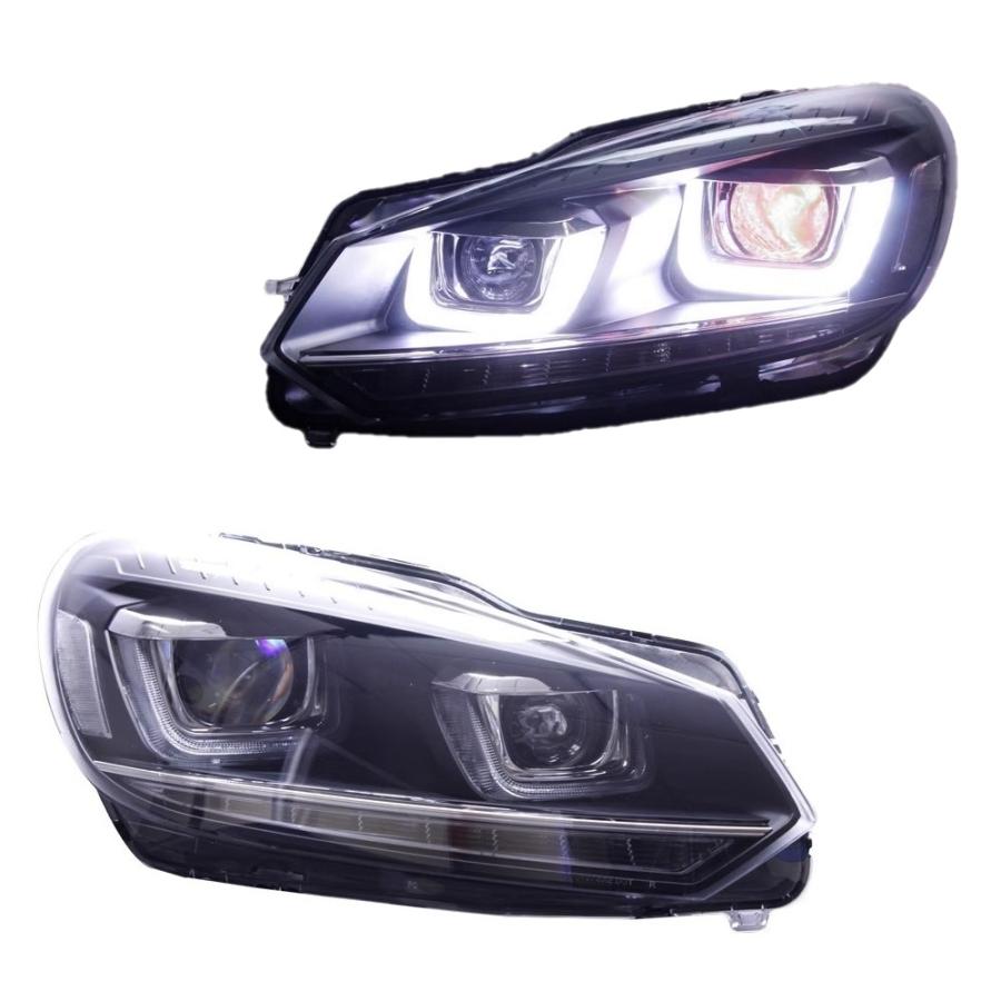 フォルクスワーゲン ゴルフ6 GOLF6 5K LED ヘッドライト 左右 フォルクスワーゲン ゴルフ6 GOLF6 5K LED ヘッドライト 左右