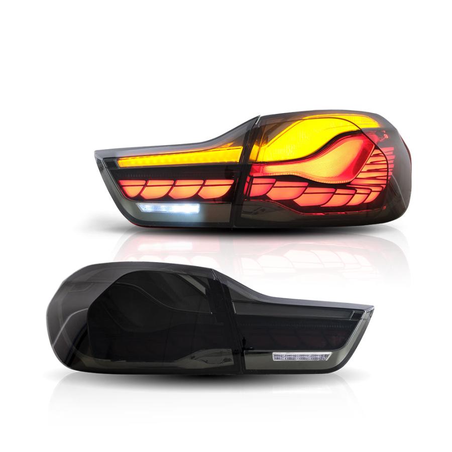  F32 4シリーズ　テールランプ　シーケンシャルウィンカー　スモーク BMW LED テールライト 4シリーズ M4 F32 F33 F36 F82 F83 BMW