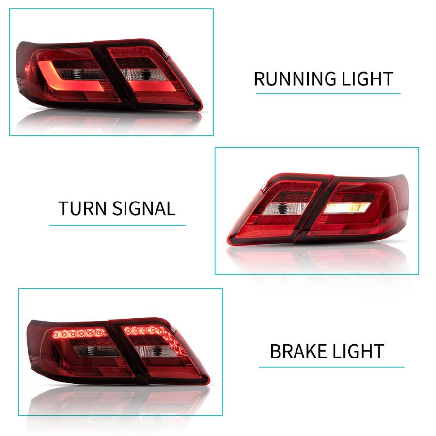 カムリ LED テールライト 40系 トヨタ スモーク VLAND : ジャパン
