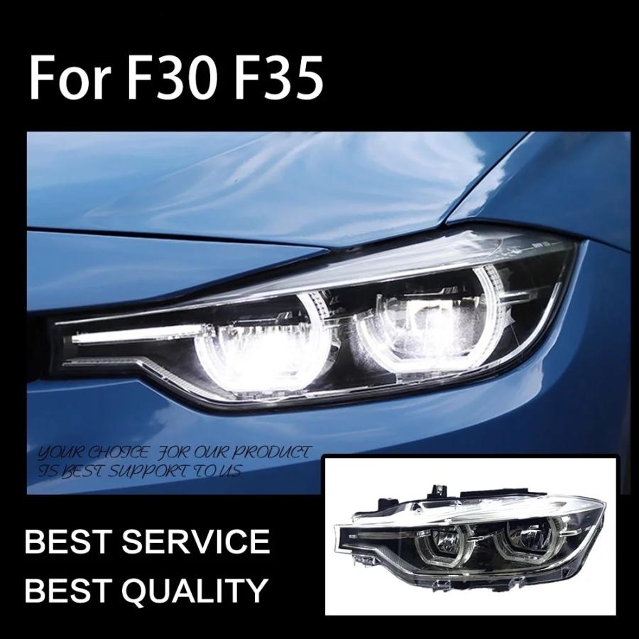 ヘッドライト BMW F30 F35 3シリーズ 320i LED '13-'15 タイプC クリア AKDの画像