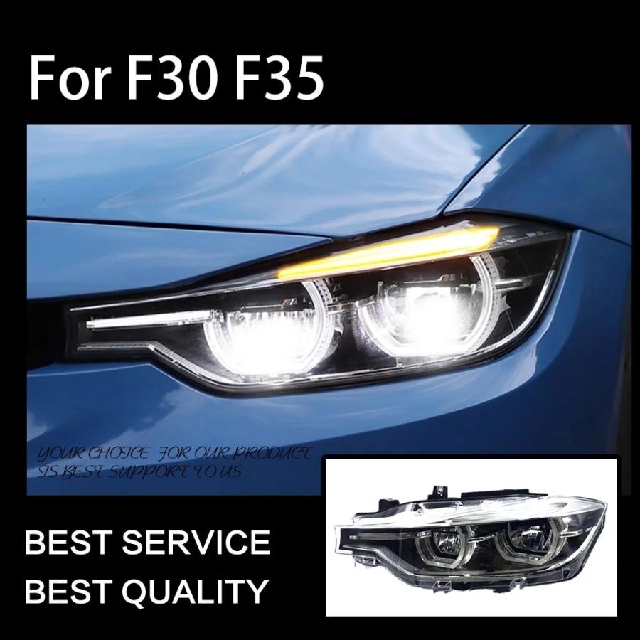 ヘッドライト BMW F30 F35 3シリーズ 320i LED '13-'15 タイプC クリア AKDの画像