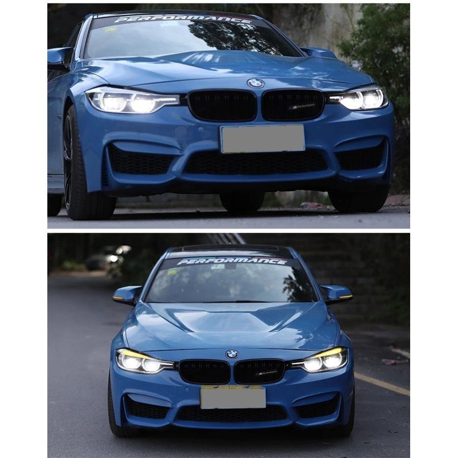 ヘッドライト BMW F30 F35 3シリーズ 320i LED '13-'15 タイプC クリア AKDの画像