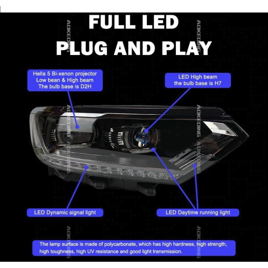 フォルクスワーゲン（Volkswagen） ヘッドライト B8 パサート LED
