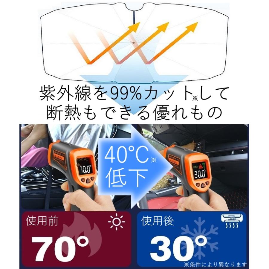 トヨタ（TOYOTA） サンバイザー 車 サンシェード 傘 日除け MR-2 MR-S