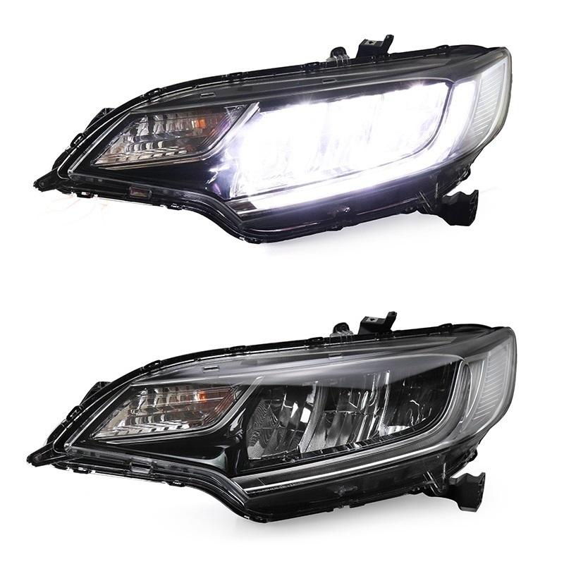 ホンダ ヘッドライト GK フィット LED TYPE-E クリア L13B L15B AKD