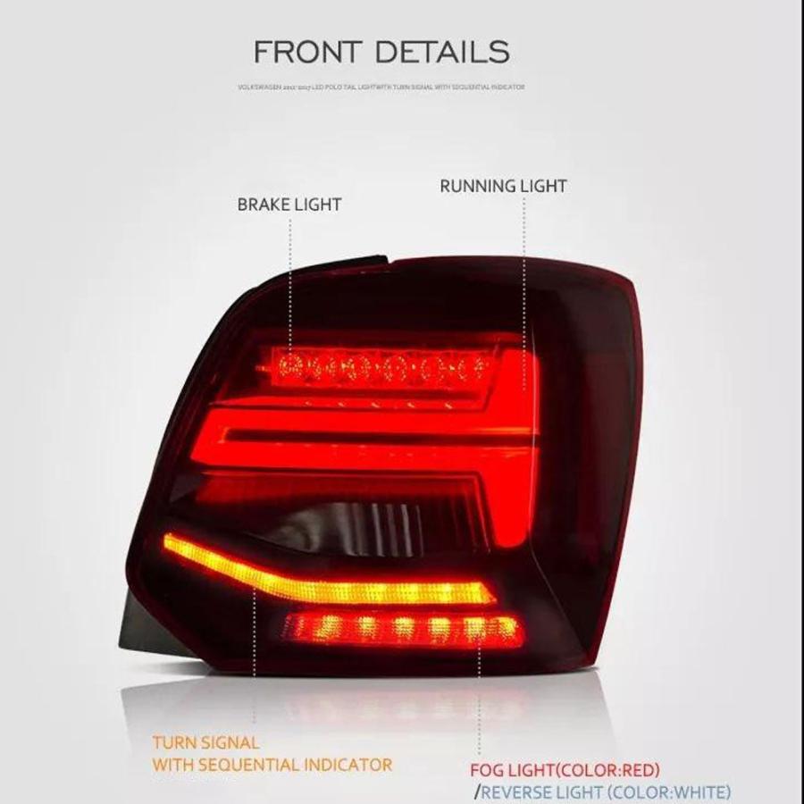 フォルクスワーゲン（Volkswagen） LED テールライト ポロ 6R