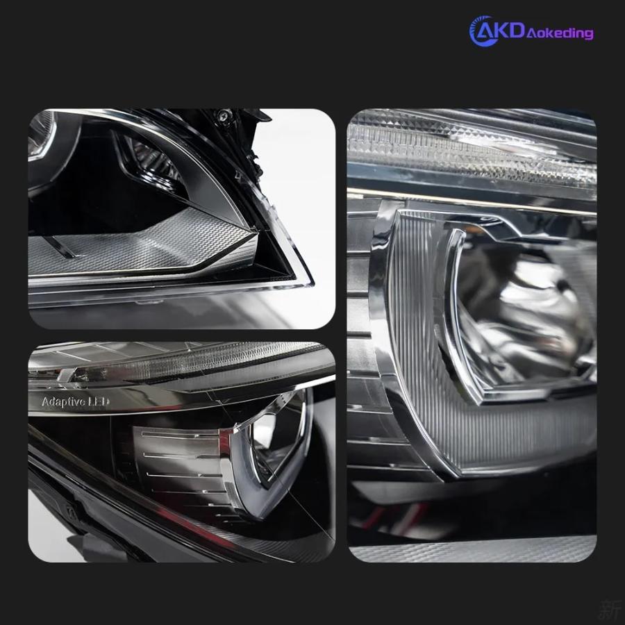 BMW LED ヘッドライト ヘッドランプ 7シリーズ F01 F02 前期 09-12 BMW