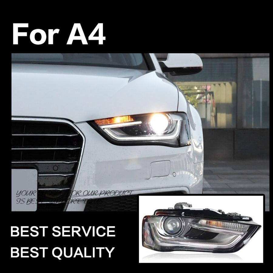 ヘッドライト AUDI アウディ A4 B8 LED '13'16 クリア AOKEDING NI67989510supply2 ヤフー