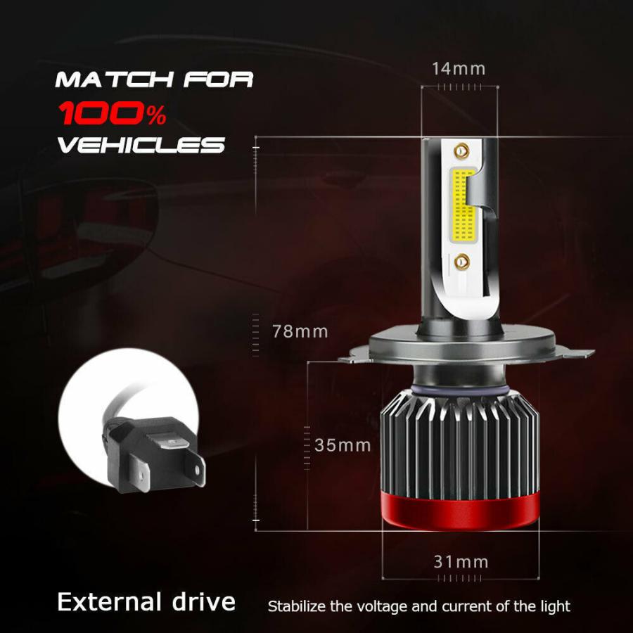 日産 ヘッドライトバルブ スカイライン R32 HCR32 LED ハイビーム 
