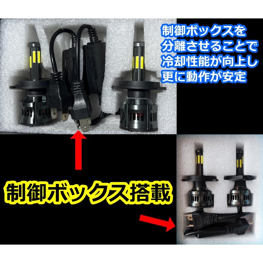 ヘッドライト ハイビーム クラウン アスリート GRS18系 6面 LED H11 ナイトビュー装着車 H17.10〜H20.1 トヨタ 16000lm ZDATT｜510supply2｜07