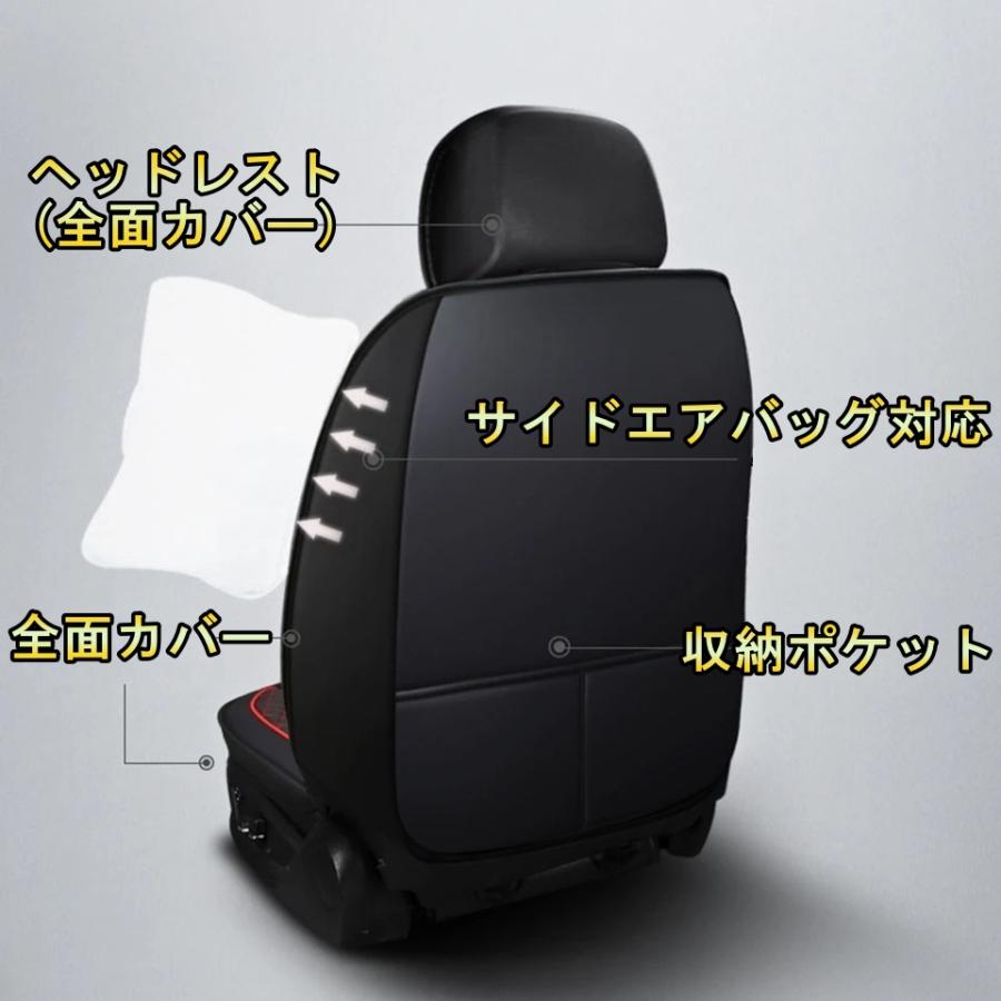 期間限定送料無料 シートカバー 車 ワゴンR MH21 MH23S 22S レザー 前後席 5席セット 被せるだけ スズキ 選べる5色 TANE C