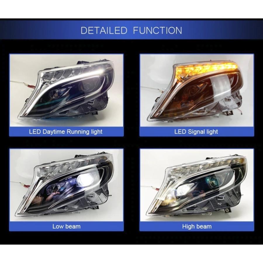Mercedes-Benz ヘッドライト メルセデス・ベンツ Vクラス W447 Mercedes-Benz ヘッドライト メルセデス・ベンツ Vクラス W447