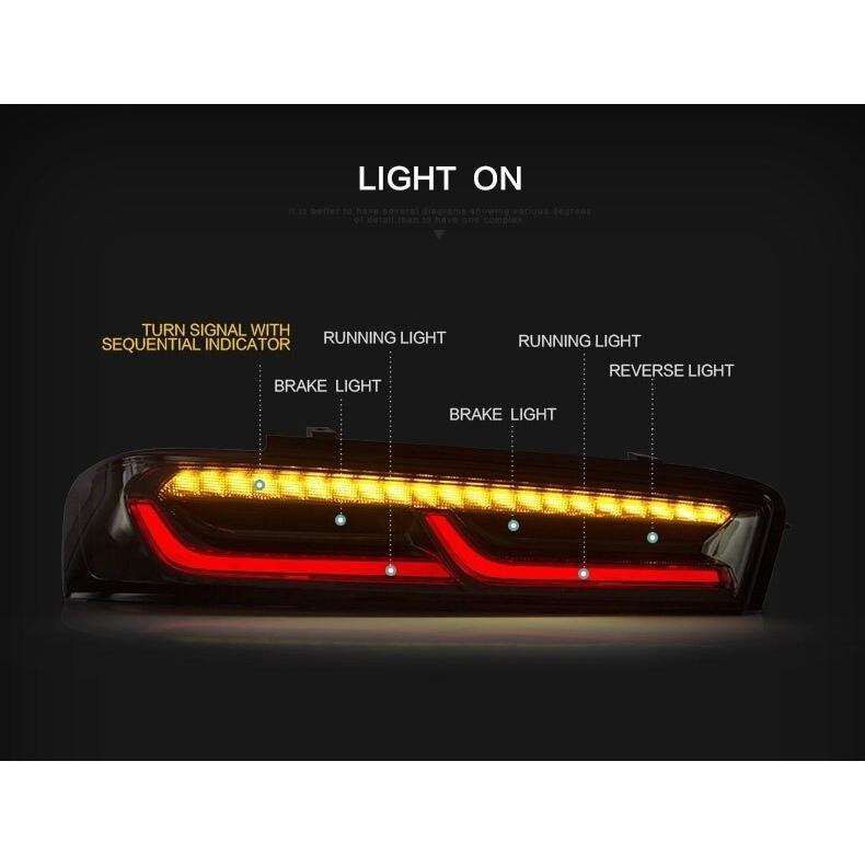 シボレー（CHEVROLET） テールライト カマロ テールランプ LED '15-'19
