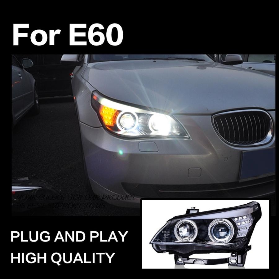 BMW ヘッドライト E60 5シリーズ LED '03-'10 クリア AKD BMW ヘッドライト E60 5シリーズ LED '03-'10 クリア AKD