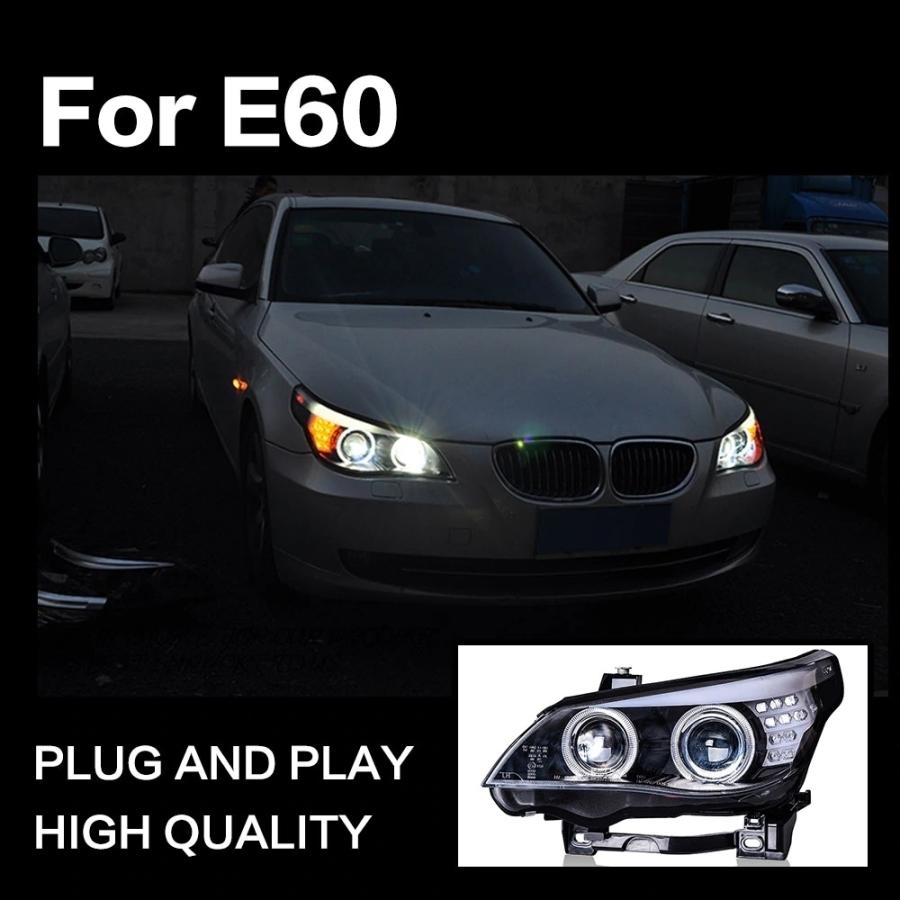 BMW ヘッドライト BMW E60 5シリーズ LED '03-'10 クリア AKD