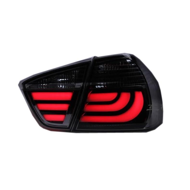 テールライト BMW E90 3シリーズ テールランプ LED TYPE-C レッド AKD_5
