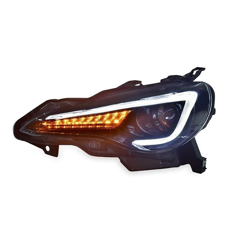 ヘッドライト BRZ ZC6 LED RSU製 シーケンシャルウィンカー クリア FA20 スバルの画像