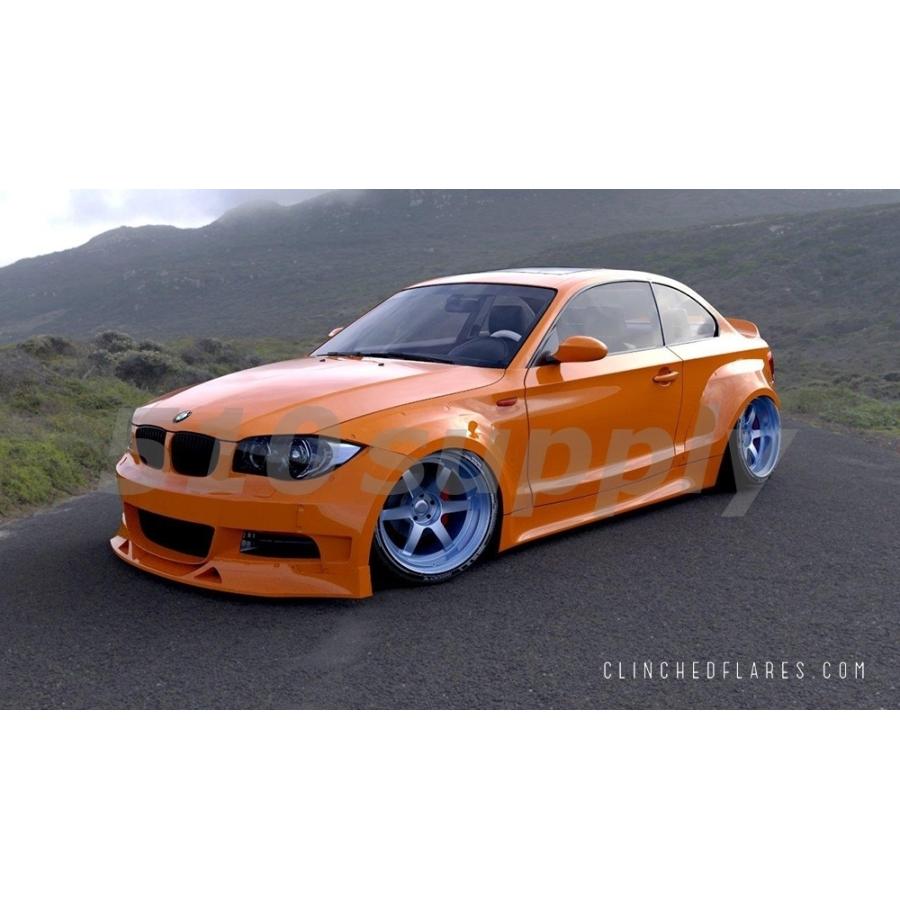 BMW オーバーフェンダーフルキット BMW 1シリーズ E82 ABS製 CLINCHED