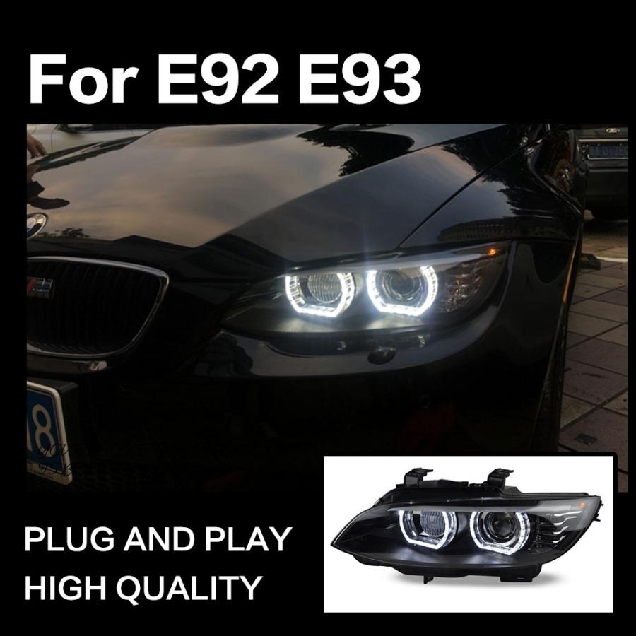 BMW ヘッドライト BMW E92 E93 3シリーズ LED '06-'12 クリア AKD